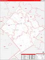 Colorado, Tx Carrier Route Wall Map