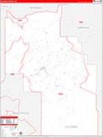 Columbia, Wa Carrier Route Wall Map