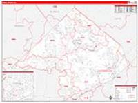 Comal, Tx Carrier Route Wall Map