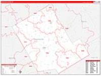Comanche, Tx Carrier Route Wall Map