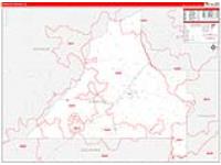 Conecuh, Al Carrier Route Wall Map