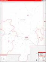Converse, Wy Carrier Route Wall Map