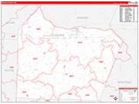 Cooper, Mo Carrier Route Wall Map