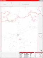 Cottle, Tx Carrier Route Wall Map