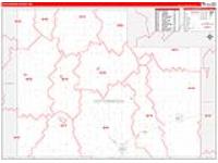 Cottonwood, Mn Carrier Route Wall Map