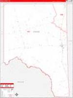 Crane, Tx Carrier Route Wall Map