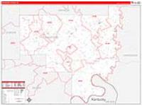 Crawford, In Carrier Route Wall Map