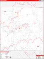 Crawford, Mi Carrier Route Wall Map