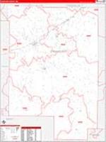 Crawford, Mo Carrier Route Wall Map