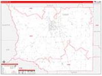 Crisp, Ga Carrier Route Wall Map