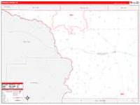 Crockett, Tx Carrier Route Wall Map