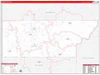 Custer, Sd Carrier Route Wall Map