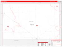 Dallam, Tx Carrier Route Wall Map