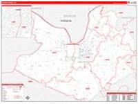 Daviess, Ky Carrier Route Wall Map