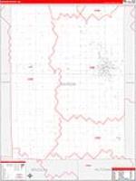 Davison, Sd Carrier Route Wall Map