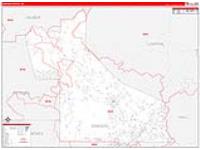 Dawson, Ga Carrier Route Wall Map
