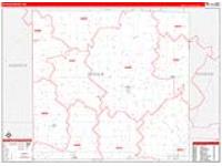 Dekalb, Mo Carrier Route Wall Map