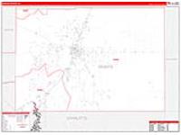 Desoto, Fl Carrier Route Wall Map