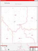 Decatur, Ks Carrier Route Wall Map