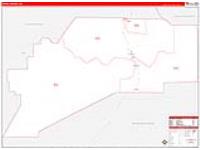 Denali Borough (), Ak Carrier Route Wall Map
