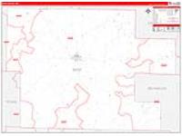 Dent, Mo Carrier Route Wall Map