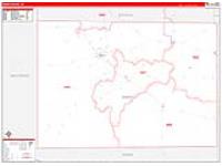 Dimmit, Tx Carrier Route Wall Map