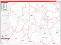 Douglas, Mn Carrier Route Wall Map