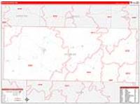 Douglas, Mo Carrier Route Wall Map