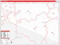 Douglas, Sd Carrier Route Wall Map