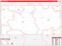 Edmunds, Sd Carrier Route Wall Map