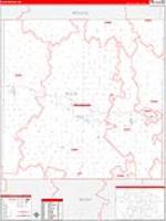 Ellis, Ks Carrier Route Wall Map