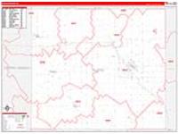 Floyd, Ia Carrier Route Wall Map