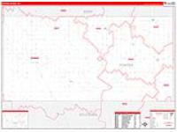 Foster, Nd Carrier Route Wall Map