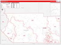 Fremont, Co Carrier Route Wall Map