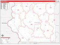 Fremont, Ia Carrier Route Wall Map