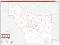 Fremont, Wy Carrier Route Wall Map
