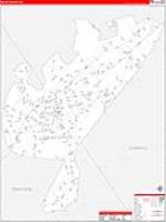 Galax, Va Carrier Route Wall Map