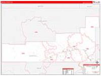 Garfield, Co Carrier Route Wall Map