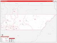 Garfield, Ut Carrier Route Wall Map