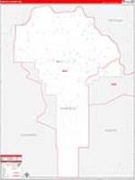 Garfield, Wa Carrier Route Wall Map