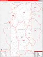 Gasconade, Mo Carrier Route Wall Map