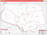 Gates, Nc Carrier Route Wall Map