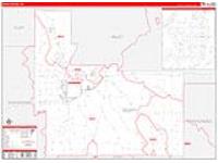 Geary, Ks Carrier Route Wall Map
