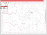 George, Ms Carrier Route Wall Map
