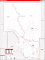 Gooding, Id Carrier Route Wall Map