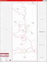 Goshen, Wy Carrier Route Wall Map