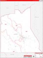 Graham, Az Carrier Route Wall Map