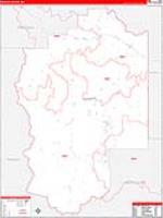 Granite, Mt Carrier Route Wall Map