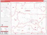 Grant, In Carrier Route Wall Map