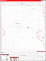 Grant, Ks Carrier Route Wall Map